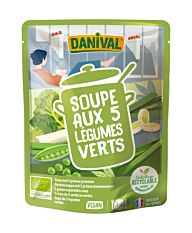 Soupe 5 Legumes Verts 50Cl Bio