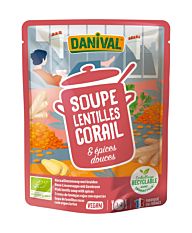 Soupe Lentille Corail 50Cl Bio