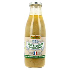 Soupe indienne curry 72cl Bio