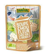 Soupe Chou-fleur, kale & brocolis 50Cl Bio