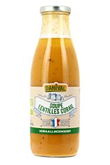 Soupe aux Lentilles Corail 72cl Bio