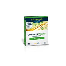 Oméga 3 végétal huile d'algues 60 gélules
