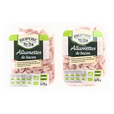 Allumettes de Bacon 2x75g Bio