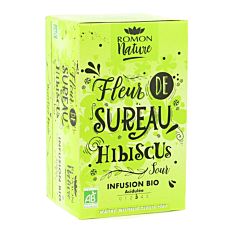 Infusion Sureau & Hibiscus x16 sachets Bio