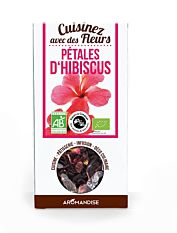 Fleurs à croquer - pétales d'hibiscus 80G Bio
