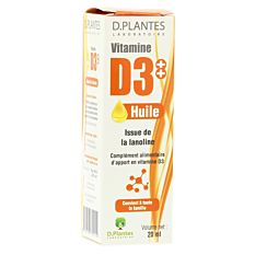 Vitamine D3 D-Plantes