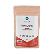 Henné Cuivré Coloration Végétale 100g Bio