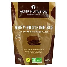 Whey protéines cacao 200g Bio