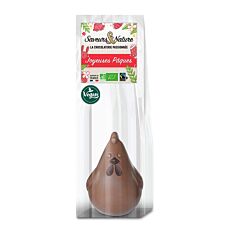 Poule en chocolat crème de riz vegan 70g Bio