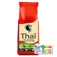 Riz Thaï Complet Sans Gluten 500g Bio
