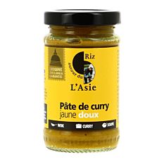 Pâte de curry thaï jaune 100G Bio