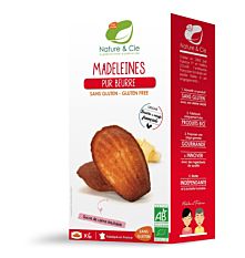Madeleines pur beurre sans gluten 150G Bio