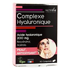 Acide Hyaluronique - 30 comprimés Bio