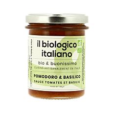 Sauce Tomates et Basilic 185g Bio