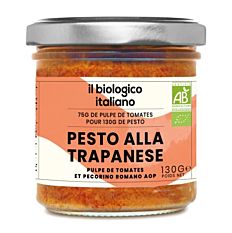 Pesto trapanese pecorino 130g Bio