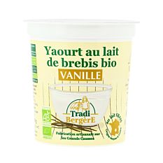 Yaourt brebis vanille 400g Bio