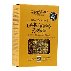 Granola salé Carottes Gingembre & Curcuma 100g Bio