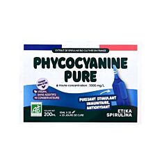 Phycocyanine Pure Immunité et Tonus 20 ampoules Bio