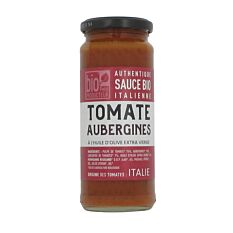 Sauce tomate aubergines 330g Bio