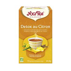 Infusion ayurvédique Detox au Citron - 17 Infusions Bio