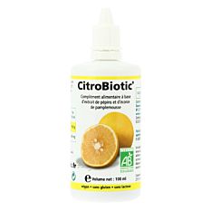 Citrobiotic liquide Pamplemousse 100ml Bio