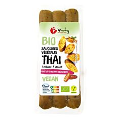 Saucisses Végétales Thaï 120g Bio