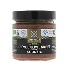 Crèmes d'olives noires Kalamata 200g Bio