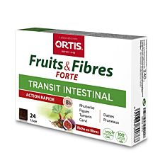 Fruits & Fibres Forté Transit Intestinal - 24 cubes