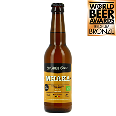 Bière Mhaka Blonde 33cl Bio