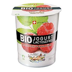 Yaourt Framboise Sans Lactose 200g Bio