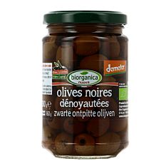 Olives Noires Dénoyautées 160g Bio
