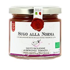 Sauce Tomate Sicilienne aux Aubergines 190g Bio