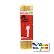 Spaghetti Demi-complets 500g Bio