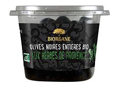 Olives noires aux herbes de Provence 250G Bio
