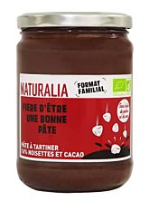 Pâte à Tartiner 16% Noisettes & Cacao 600g Bio