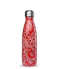 Bouteille Flowers Rouge Inox 500ml