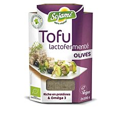 Tofu lactofermenté aux olives 200G Bio