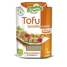 Tofu lactofermenté mariné au tamari 200G Bio