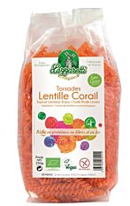Torsades Aux Lentilles Corail 250g Bio