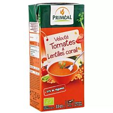 Velouté Tomates Et Lentilles Corail 33cl Bio