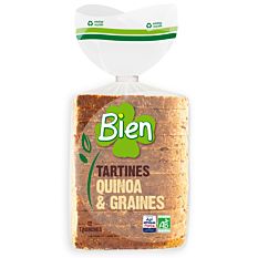 Tartines Quinoa & Graines 450g Bio
